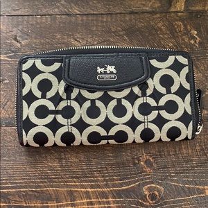 Black Coach Wallet